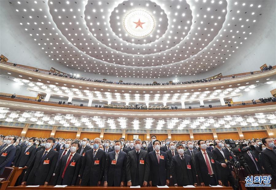 （两会·政协开幕·XHDW）（7）全国政协十三届四次会议在京开幕