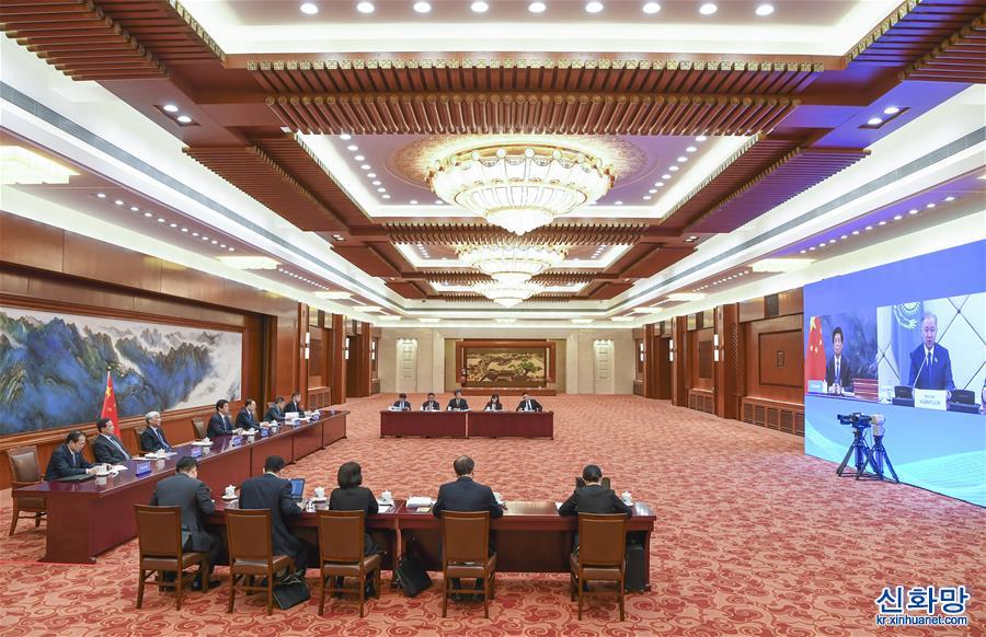 （时政）（2）栗战书同哈萨克斯坦议会下院议长尼格马图林举行会谈