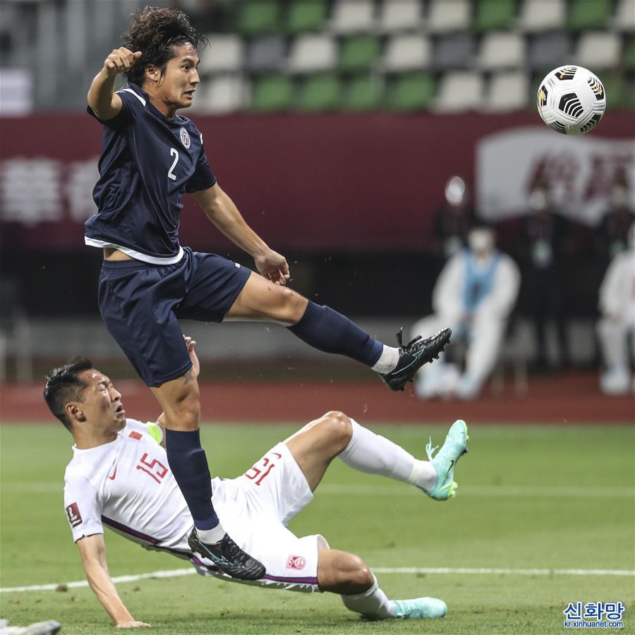 （体育）（48）足球——世预赛：中国队胜关岛队