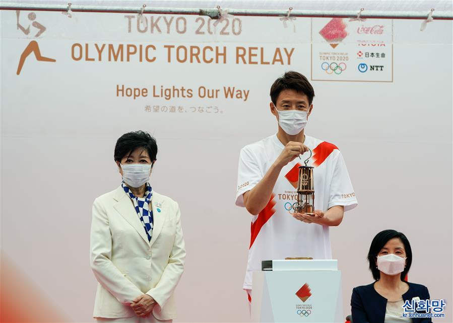 （体育）（5）东京奥运会圣火抵达东京