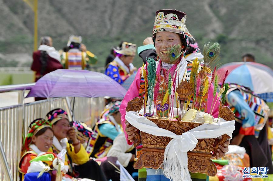 （社会）（1）西藏：共康村欢度“望果节”