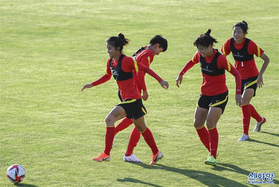 （东京奥运会）（3）中国女足赛前训练