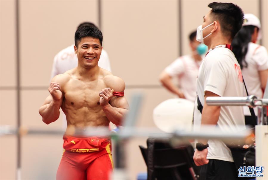 （东京奥运会）（4）举重——中国队进行首次热身训练