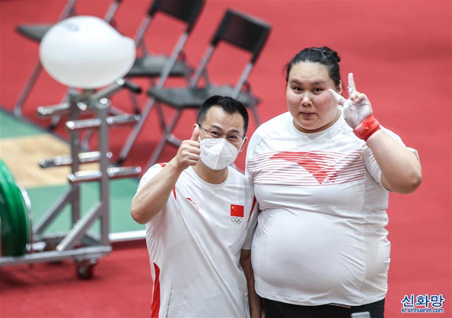 （东京奥运会）（6）举重——中国队进行首次热身训练