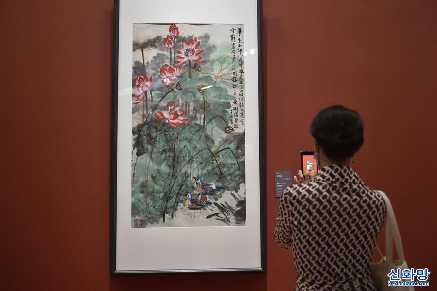 （文化）（6）“同心協力寫丹青”美術作品展在京舉行