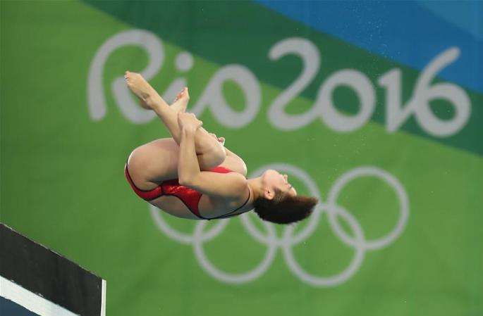 [리우올림픽]여자 다이빙 10m 플랫폼, 中선수 金,銀