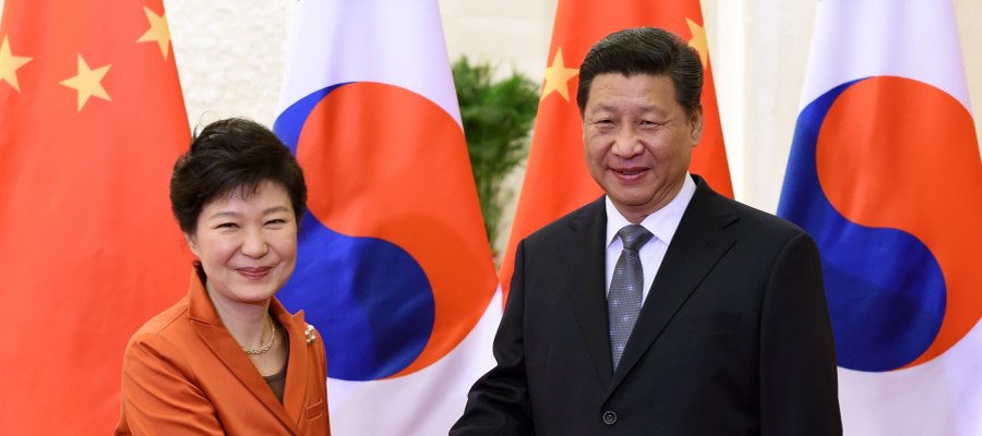 시진핑 중국 국가주석, 박근혜 한국 대통령 회견