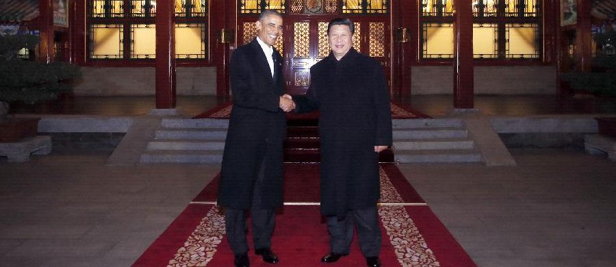 시진핑 中주석, 오바마 美대통령과 회동