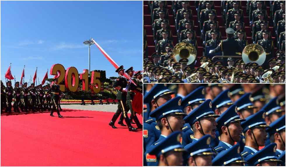 항일전쟁 승리 70주년 기념 대회 베이징서 거행