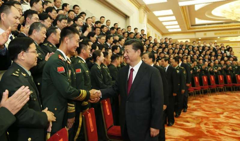 시진핑 中주석, 중국인민항일전쟁 및 세계반파시즘 승리 70주년 기념 행사 대표 회견