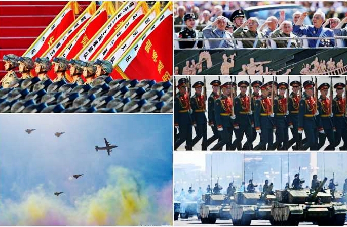 중국인민항일전쟁 및 세계반파시즘전쟁 승리 70주년 기념 행사