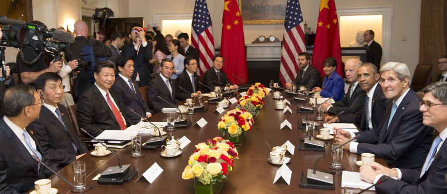 시진핑 中주석, 오바마 美대통령과 회담...중미관계, 시종 정확한 궤도로 발전하도록 추진해야