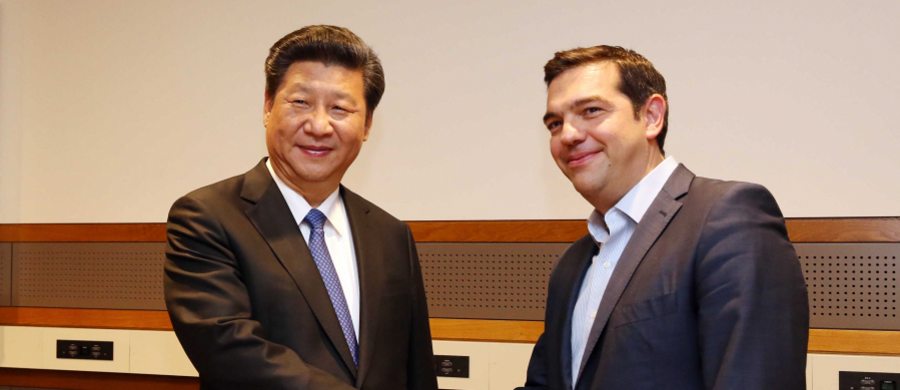 시진핑 中주석, 알렉시스 치프라스 그리스 총리 회견