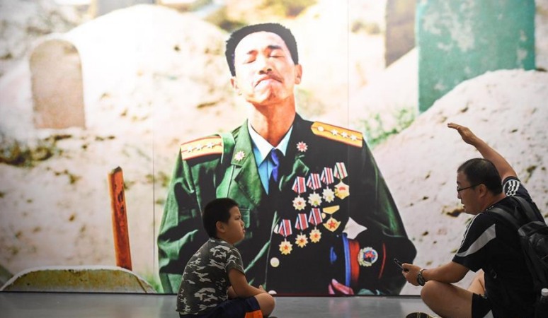 중국 인민해방군 건군 90주년 촬영 전시회 베이징서 개막
