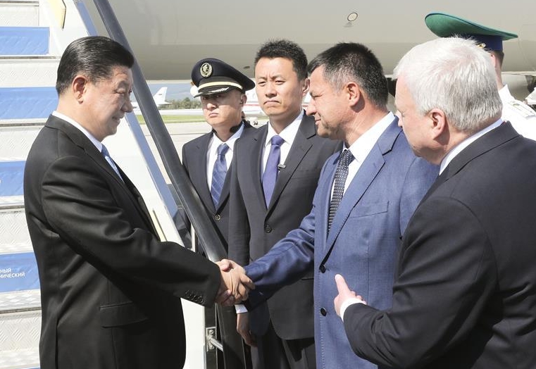 시진핑 中 국가주석, 俄 블라디보스토크에 도착…제4회 동방경제포럼에 참석