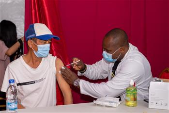 코트디부아르 거주 중국인 코로나19 백신 접종 개시