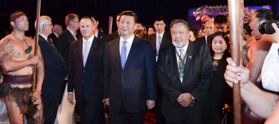 시진핑 주석, 뉴질랜드 각계가 마련한 리셉션에 참석