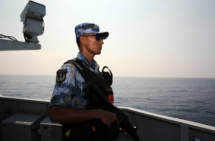동포를 보호하는 노아의 방주...中해군 제19번째 호위편대 웨이팡함 탐방