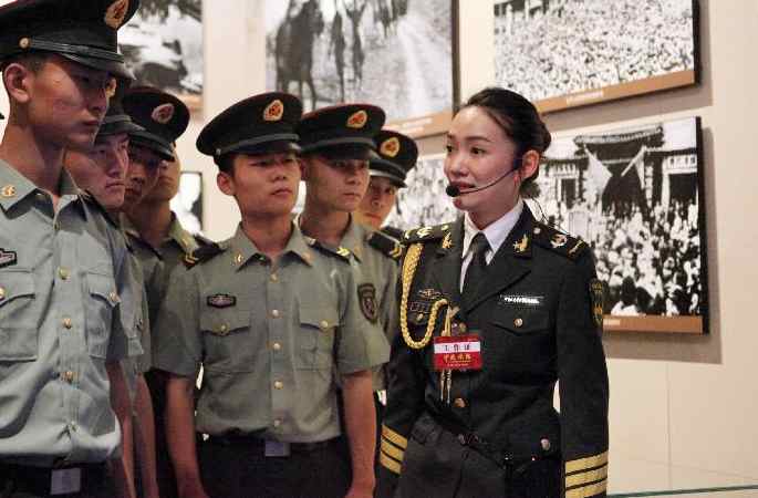 "중국공산당과 당이 이끄는 인민군대 항일전쟁 주제 전시회" 베이징서