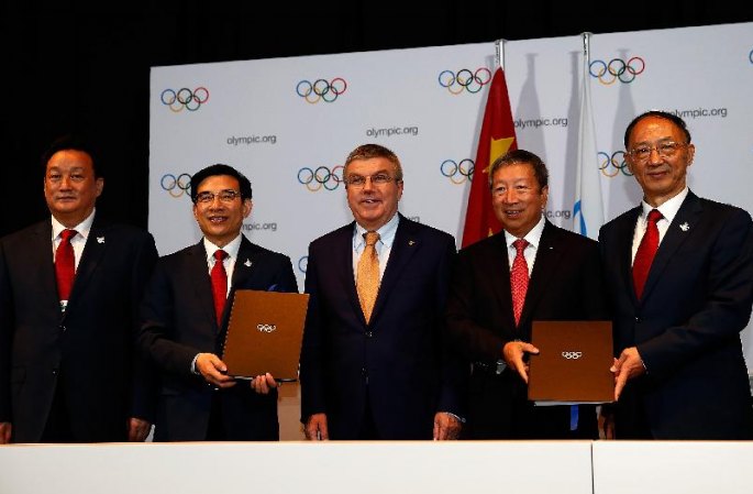 IOC, 동계올림픽 개최도시 베이징과 계약