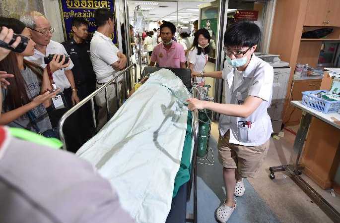 방콕 도심서 폭발 사건...중국 관광객 2명 사망, 15명 부상