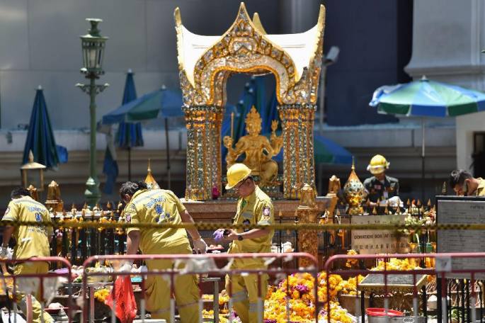 방콕 폭탄 사건에서 중국인 사망자 6명으로 늘어, 용의자 확정