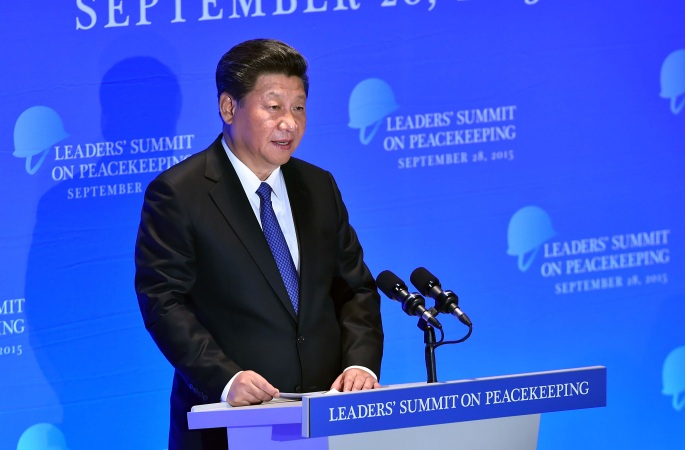 시진핑 中주석, 유엔 평화유지 정상회의 참석 및 연설 발표