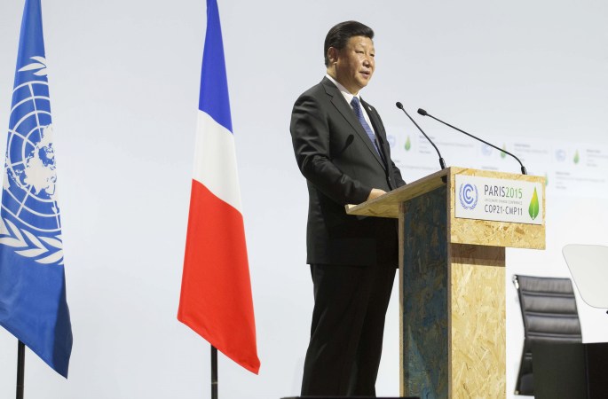 시진핑 中주석, 파리기후변화대회 개막식에 참석해 중요연설 발표