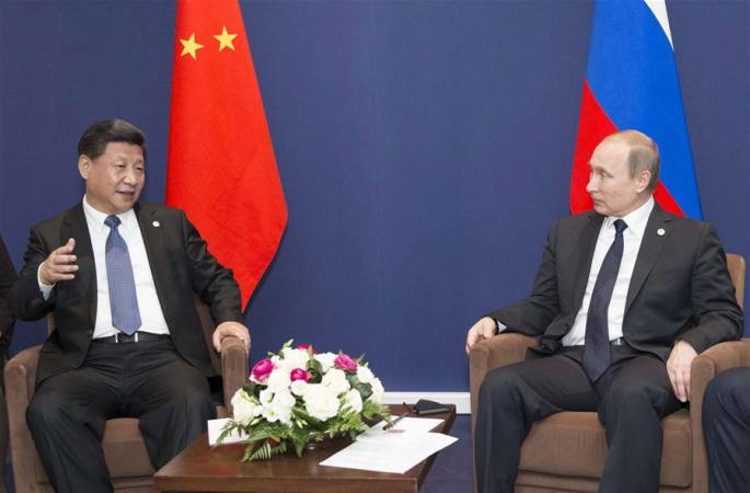 시진핑 中주석, 푸틴 러시아 대통령 회견