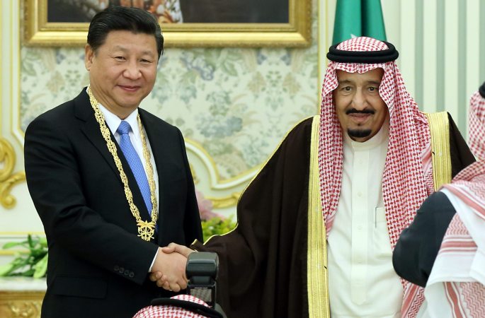 시진핑 주석, 살만 사우디 국왕과 회담