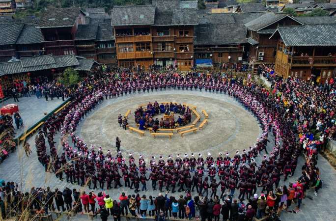 자오싱 동족 마을 ‘싸마’ 제사...수천년 역사를 가진 전통