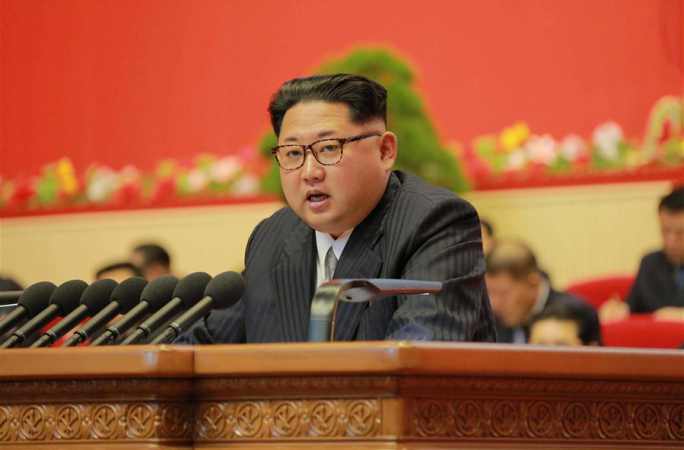 김정은 조선 세계비핵화 노력 표명