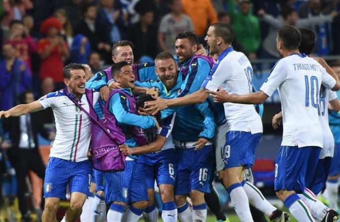 [유로2016] 이탈리아 2:0으로 벨기에 꺽고 우승