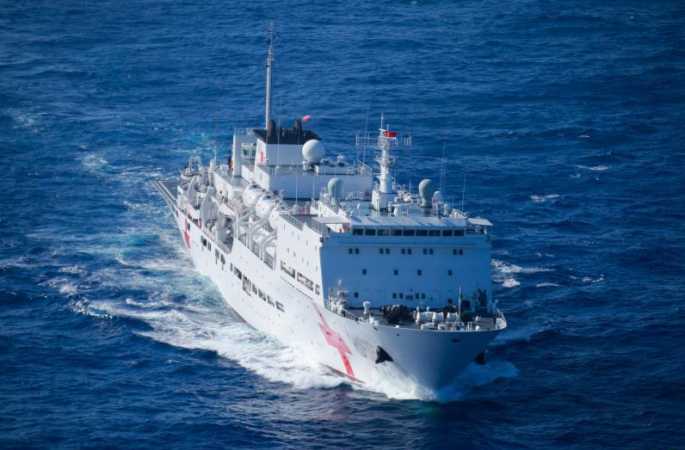 '환태평양-2016' 군사훈련 참가 中해군 함정, 예정 해역 항행