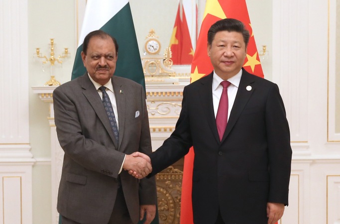 시진핑 주석, 파키스탄 대통령과 면담
