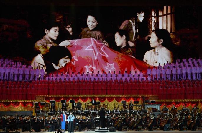 중국공산당 창건 95주년 기념 음악회 '영원한 신념' 베이징서 개최
