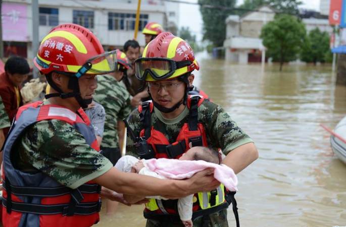 [사진 기록]홍수와 싸우는 강인한 전사들