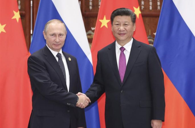 시진핑 주석, 푸틴 러시아 대통령 회견