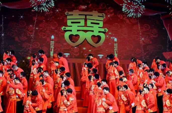 2016 푸저우 합동결혼식 개최, 中 전역에서 모인 신혼부부들