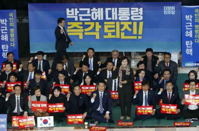 [속보] 박근혜 韓 대통령 탄핵소추안 가결