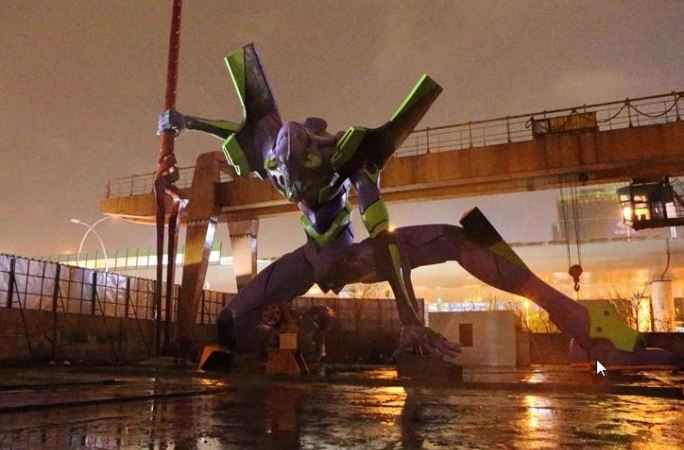 전세계서 가장 큰 애니메이션 조각, 상하이에 정착...기네스 세계 기록 쇄신