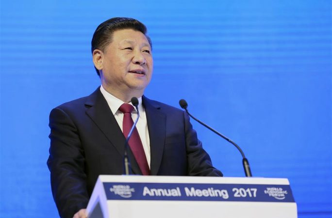 시진핑 주석, 세계경제포럼 2017년 연차총회 개막식 참석 및 기조 연설 발표