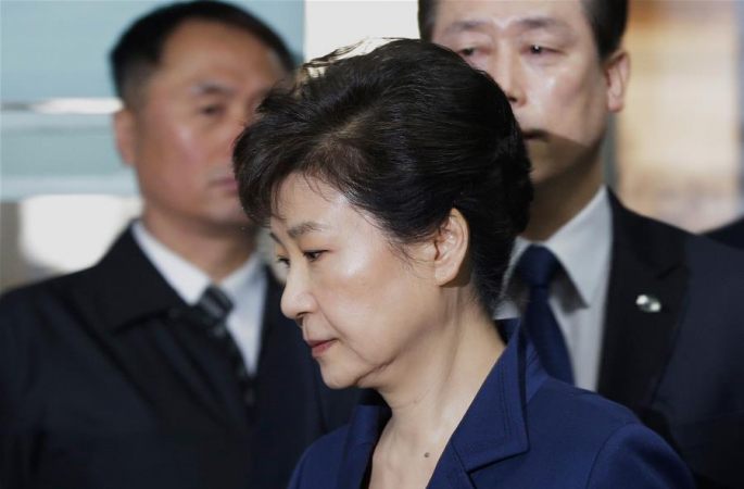 한국 검찰, '18개 혐의' 박근혜 전 한국 대통령 기소