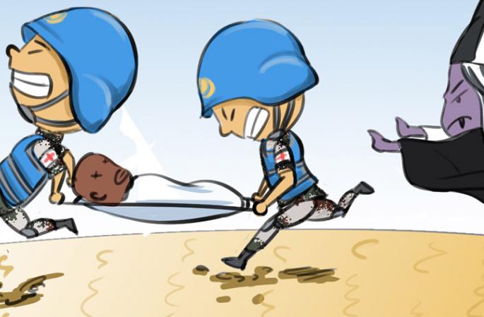 [만화] 말리에서 유엔평화유지군 의료팀은 어떤 체험을 했을까