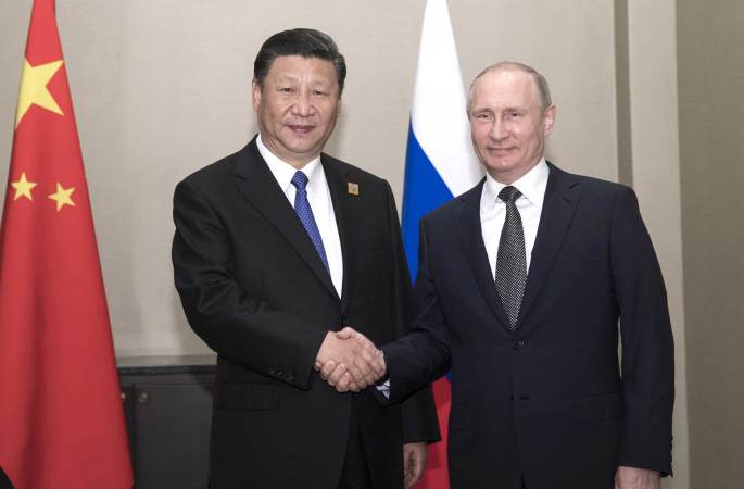 시진핑 中 국가주석, 푸틴 러시아 대통령 회견