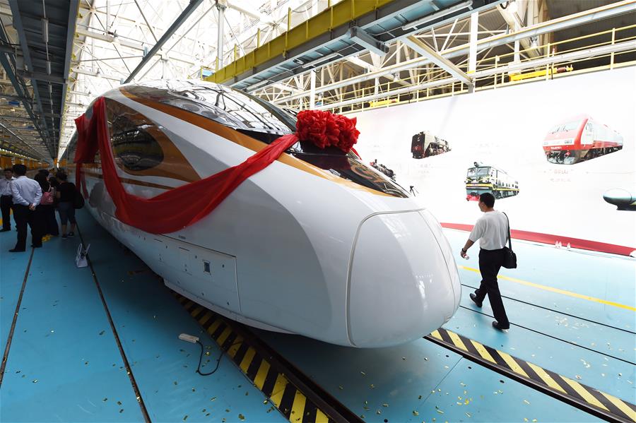 중국표준 D급 고속열차 '푸싱호'로 명명