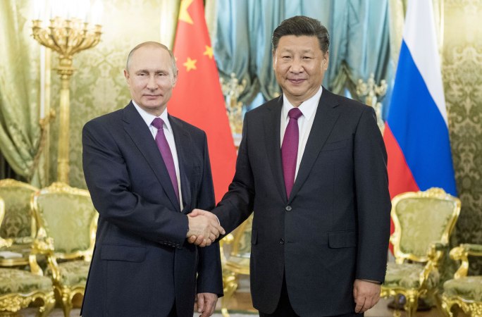 시진핑 中 국가주석, 푸틴 러시아 대통령과 회담