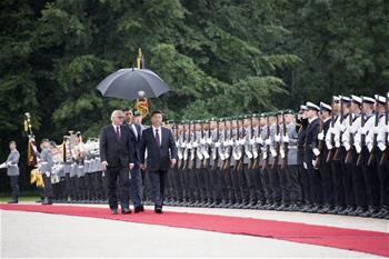 시진핑 주석, 슈타인마이어 독일 대통령 회견