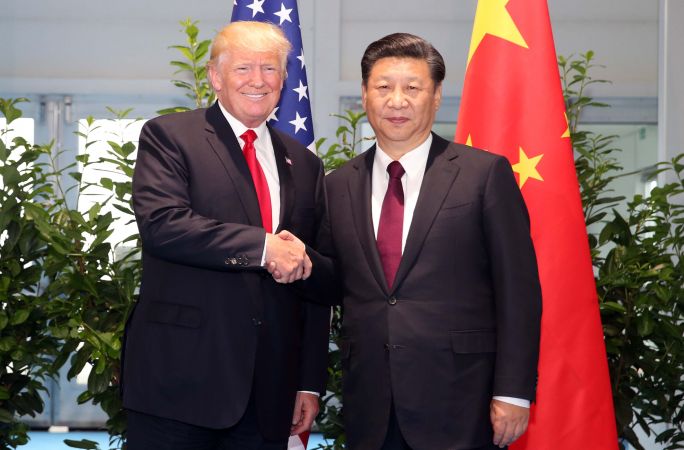 시진핑 中 국가주석, 트럼프 대통령 회견