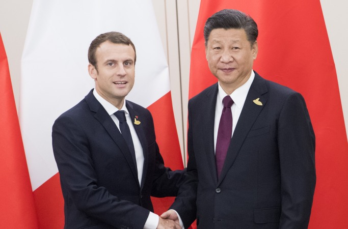 시진핑 中 국가주석, 마크롱 프랑스 대통령 회견